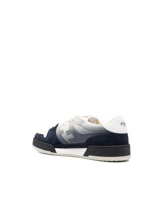 Fendi Blue Trainers for men