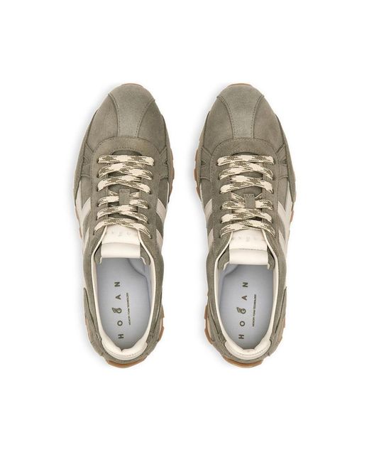 Hogan Natural H671 86Er Lace-Up Fastening Sneakers