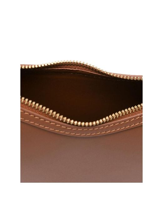 Soeur Brown Small Wino Leather Shoulder Bag