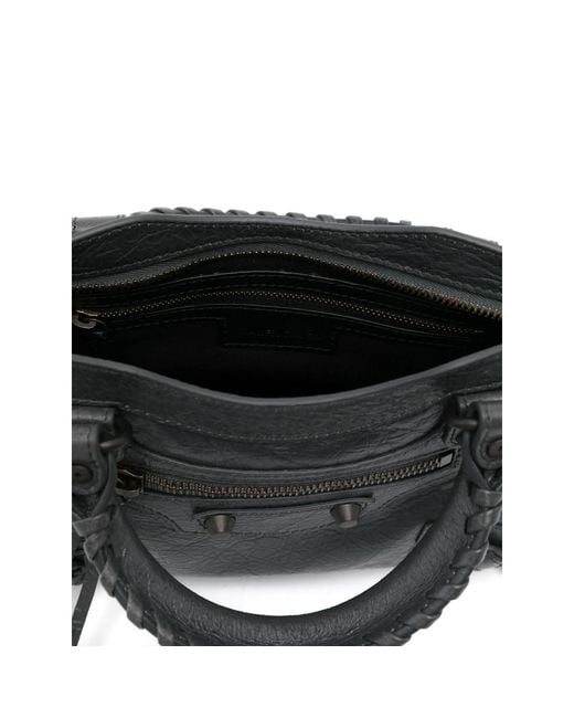 Balenciaga Black Mini Le City Tote Bag