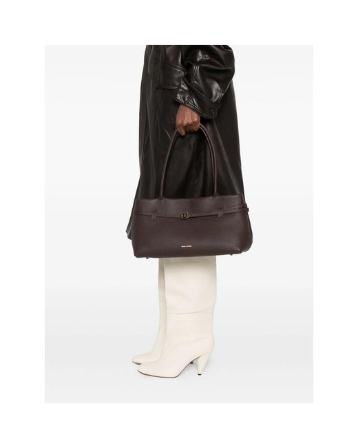 MANU Atelier Black Le Cambon East West Shoulder Bag