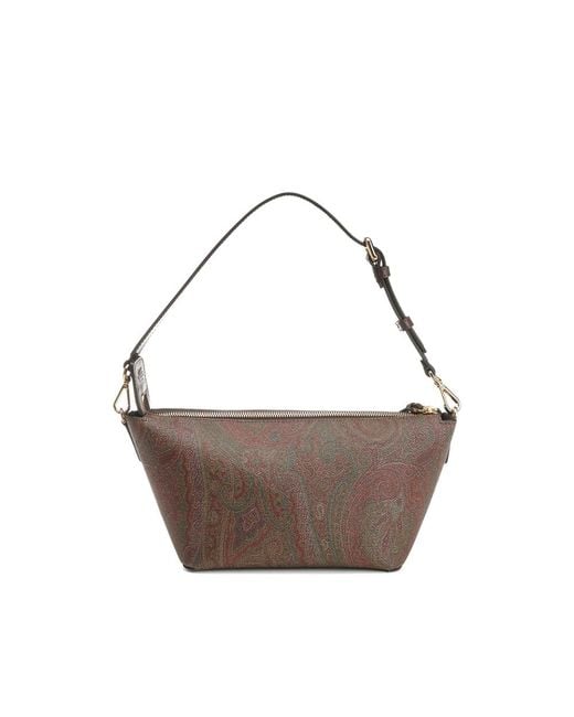 Etro Brown Shoulder Bags