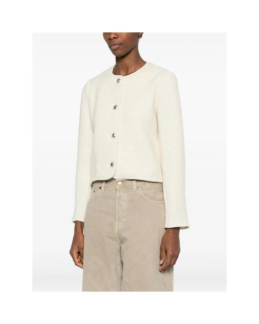 Ba&sh White Outerwears Neutral