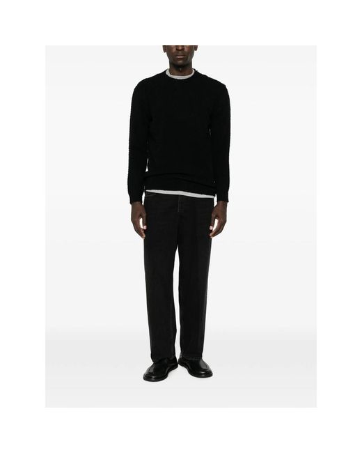 Scaglione Black Sweaters And Knitwear for men