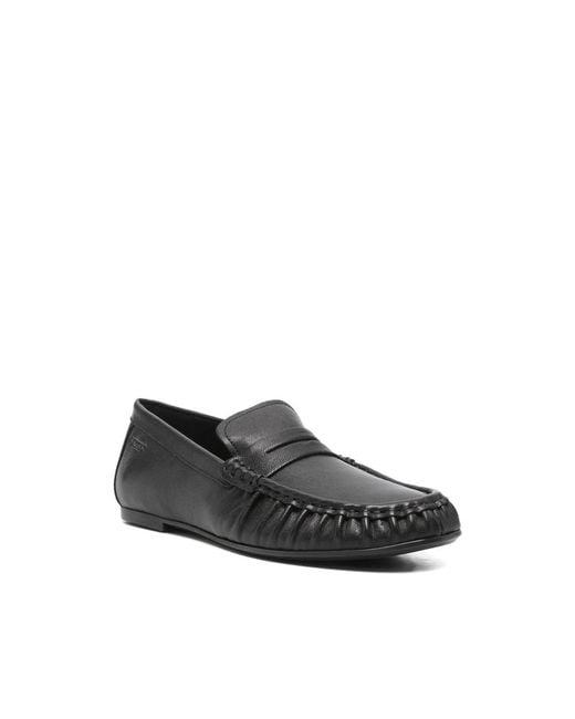 Vagabond Black Loafers Aleya