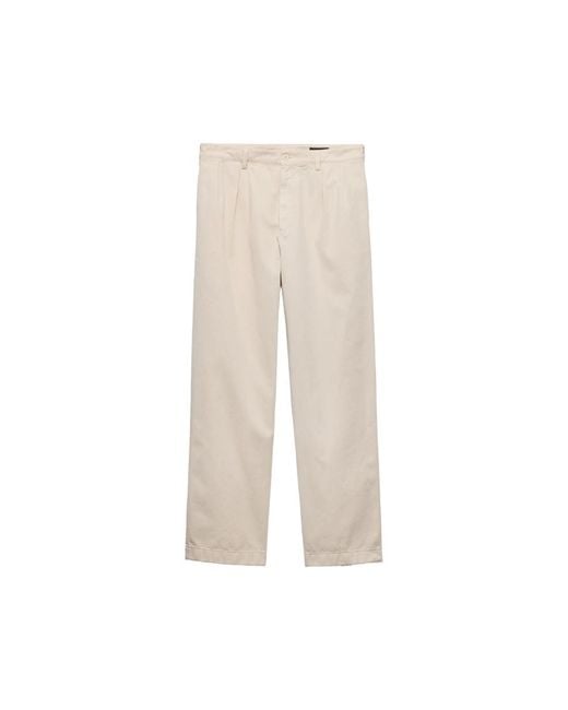 Prada Natural Neutrals Trousers for men