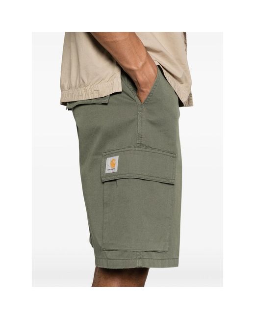 Carhartt Green Kade Cargo Shorts for men