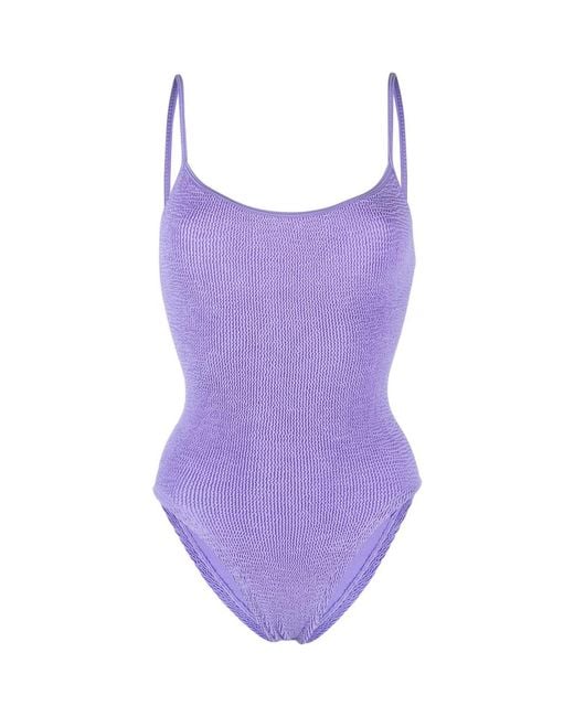 Hunza G Purple Beachwear