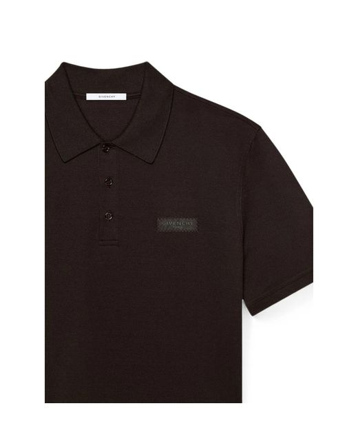 Givenchy Black Polo Shirts for men