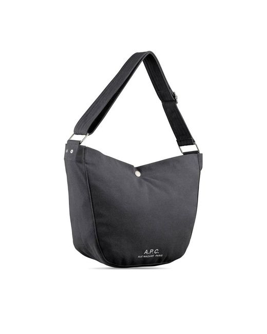 A.P.C. Black Messenger Bags for men