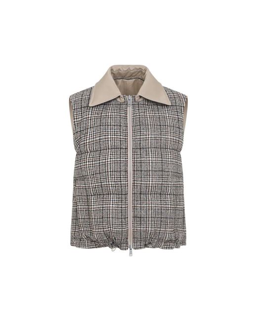 Brunello Cucinelli Brown Neutrals Jackets