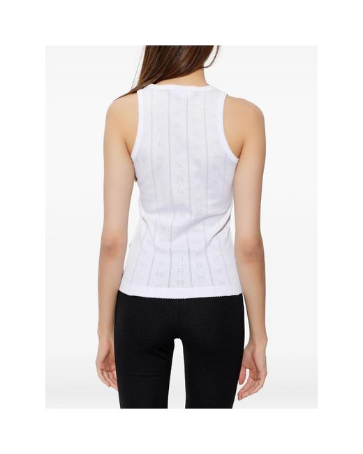 Ganni White Tops