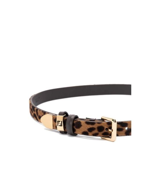 Fendi Brown Belts