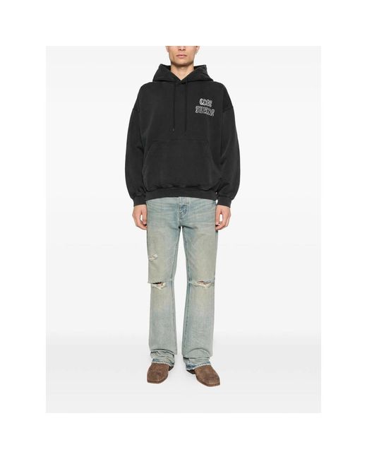 Cole Buxton Black Logo Hoodie for men