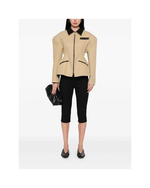 LA PISCINE Natural Sculpted Worker Jacket