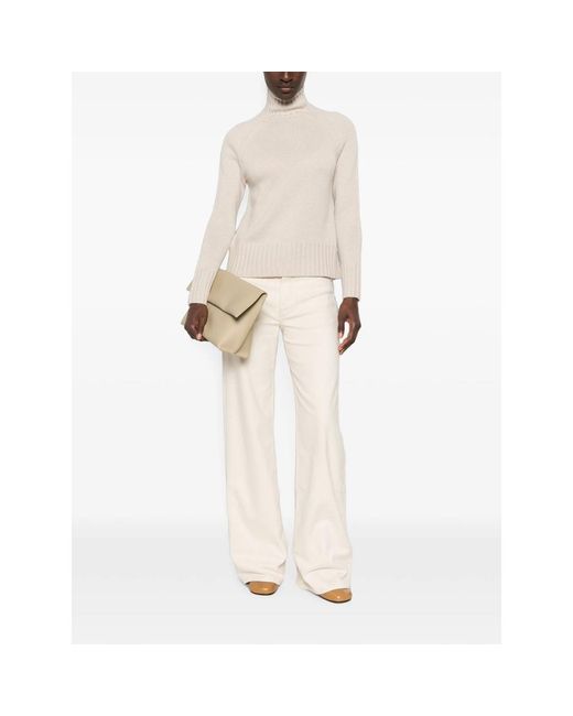 Max Mara Natural 'Max Mara Ribbed-Knit Sweater