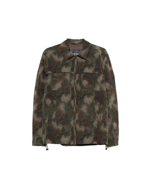Herno Green Jackets for men