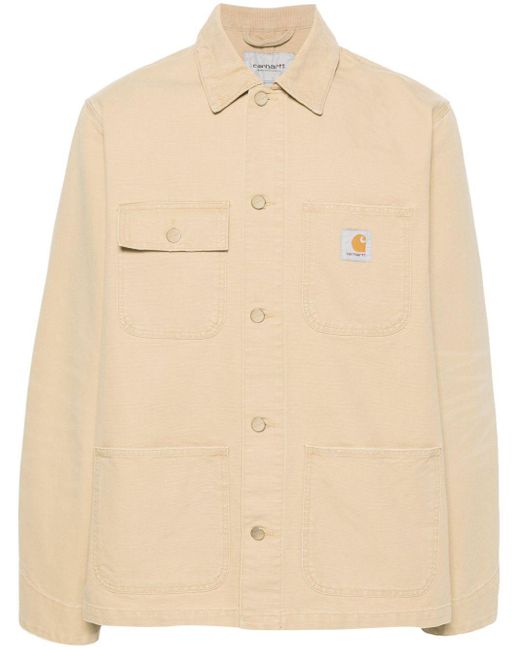 Carhartt Natural Michigan Organic Cotton Shirt Jacket for men