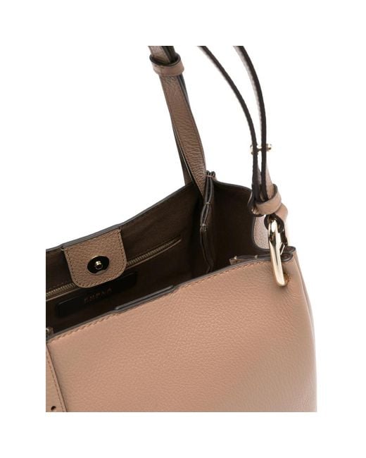 Furla Brown Tote Bag