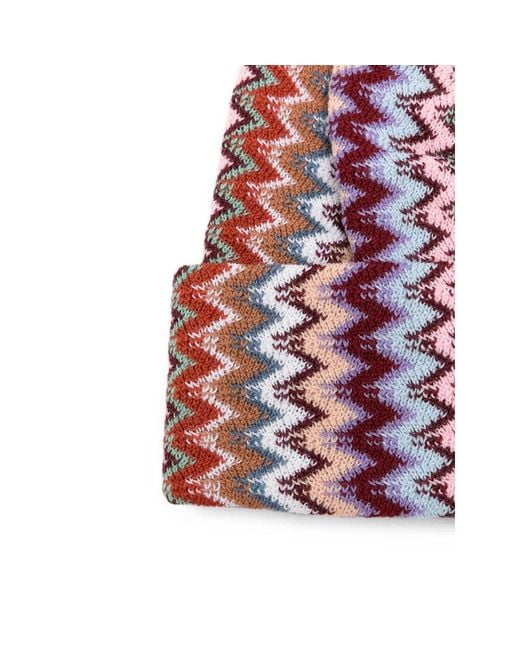Missoni Red Hats