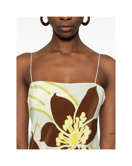 Sir Metallic Printed Maxi Dress