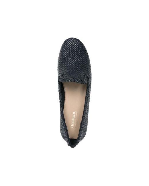 Dragon Diffusion Blue Woven Loafers