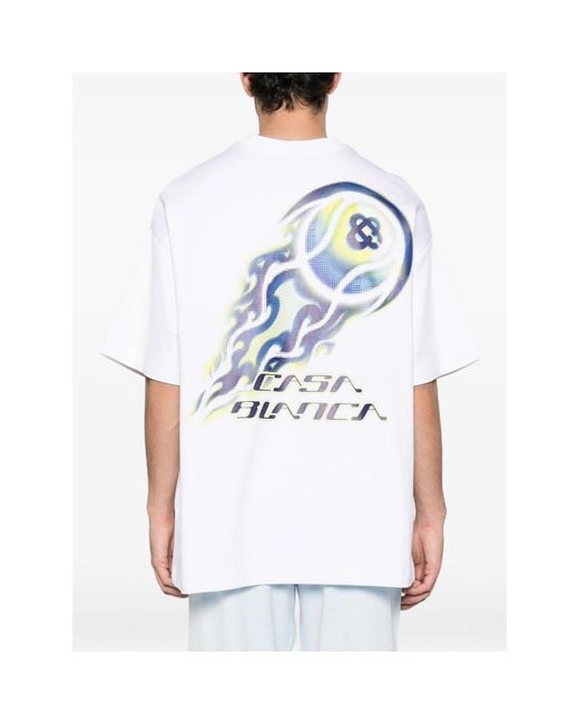 Casablanca Blue T Shirts for men