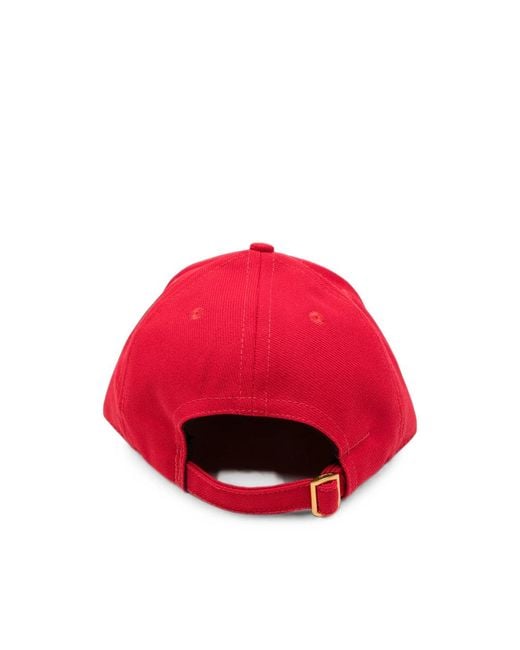 Willy Chavarria Embroidered Flat-Peak Cap for men