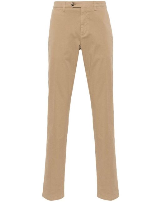 Canali Natural Pressed-Crease Chinos for men
