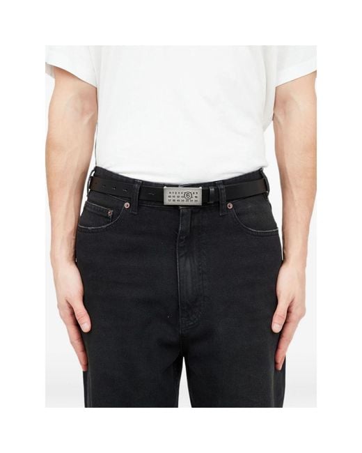 MM6 by Maison Margiela Multicolor Plaque-Detail Belt