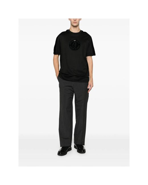 Emporio Armani Black T-Shirts & Vests for men