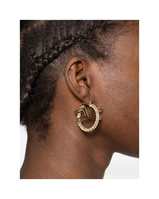 Elisabetta Franchi Metallic Earrings