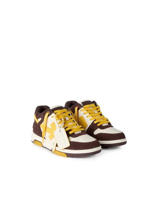 Off-White c/o Virgil Abloh Brown Trainers for men