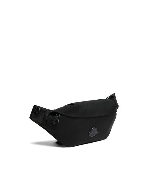 Moncler Black Belt Bags for men