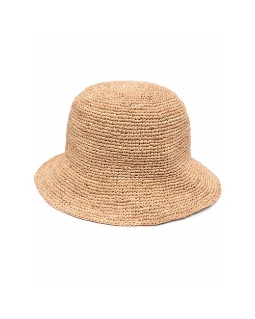 IBELIV Natural Andao Raffia Tea Hat