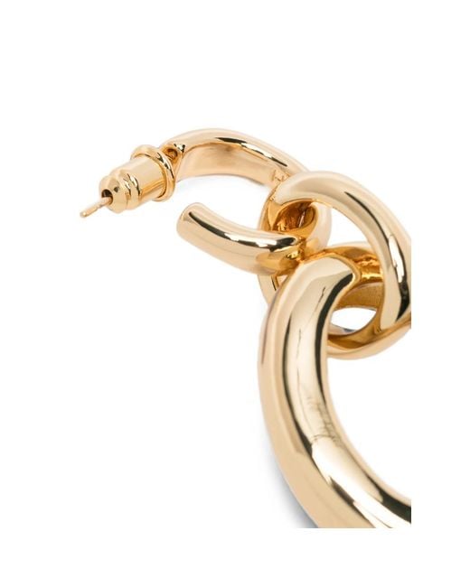 Joseph Metallic Link-Detail Earrings