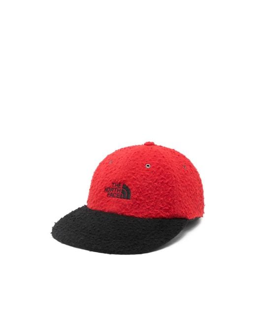 The North Face Red Cap With Contrasting Brim for men