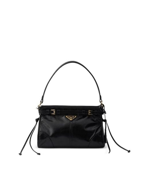 Prada Black Small Bonnie Shoulder Bag