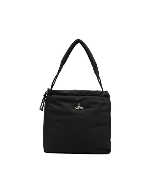Vivienne Westwood Black Hilary Shoulder Bag