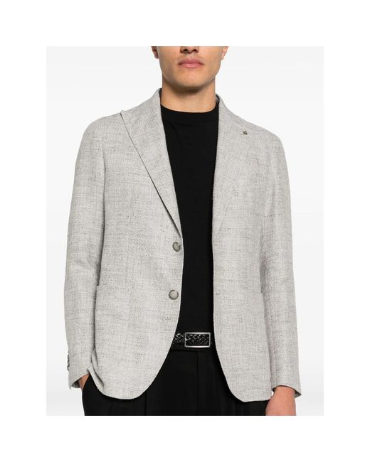 Tagliatore Gray Jacket for men