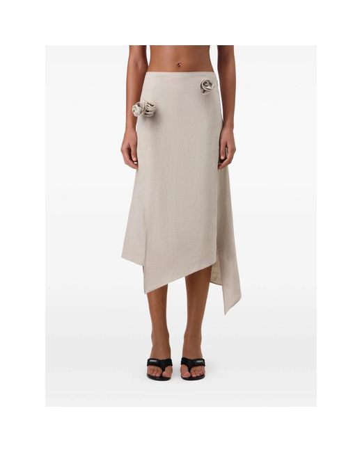 Coperni Natural Skirts Neutral