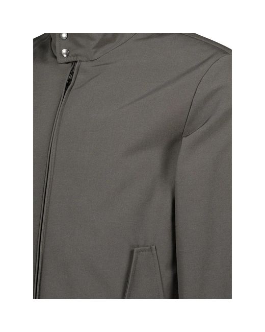 Moncler Blue Outerwears for men