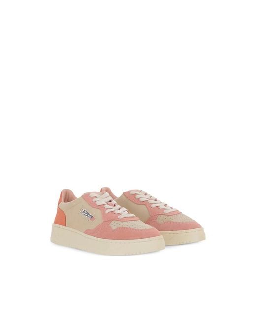Autry Pink Sneakers Neutral
