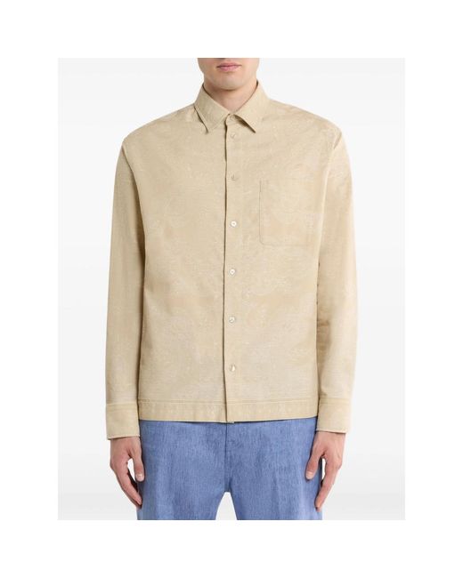 Etro Natural Neutrals Shirts for men