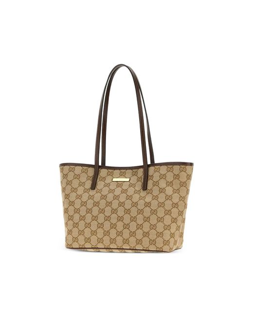 Gucci Natural Neutrals Tote Bags