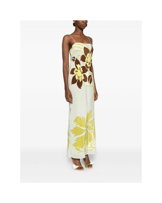 Sir Metallic Printed Maxi Dress