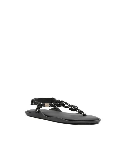FLOWZE Black Flò Open-Toe Sandals