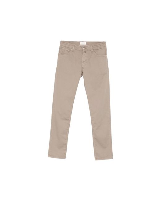 Jacob Cohen Natural Button-Up Jeans for men