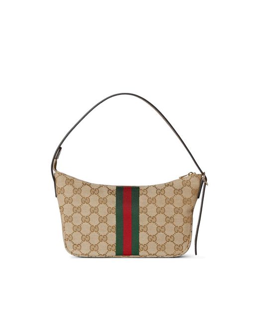 Gucci White Neutrals Shoulder Bags for men