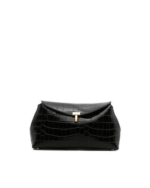 Totême Black Clutch Bags